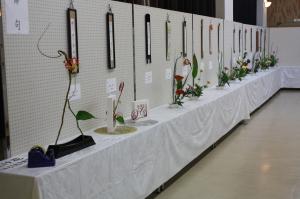 生花の展示