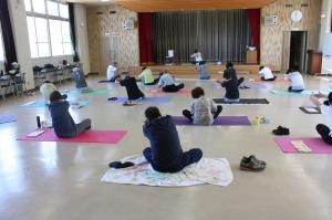 成人学級（第2回）の様子