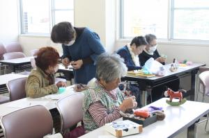 成人学級（第6回）の様子