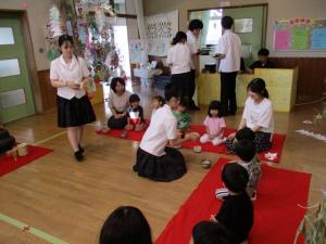 七夕お茶会が開かれています