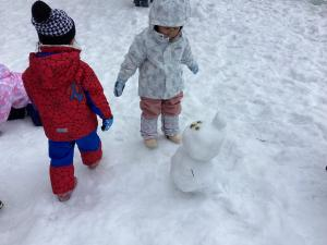 雪だるまの画像