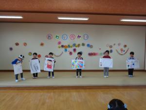 めろん組のかっこいいところを見せています