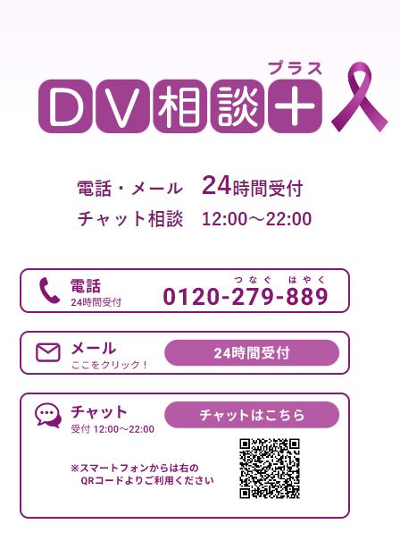 DV相談プラス案内