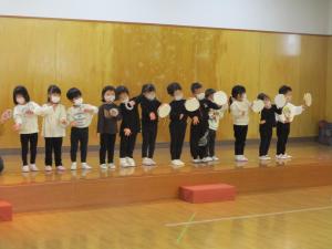 昆虫太極拳を踊っている様子