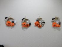 完成したハロウィンリース