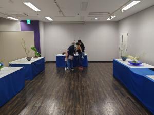 生花展示の画像