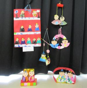 ひな祭りの作品の画像