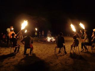 キャンプファイヤー1