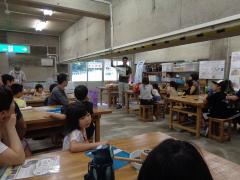 森のおはなし・木工教室1