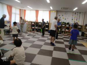 ラダーゲッターで遊んでいる画像