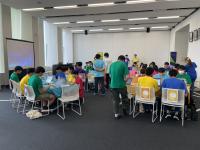 オープニングアクティビティ中の参加者の様子