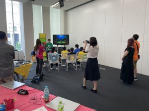成果発表中の参加者の様子
