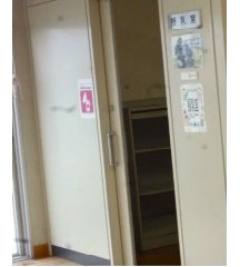 児童文化センターの搾乳スペース