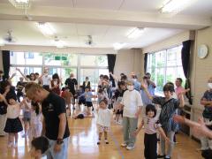 ダンスを踊ったよ。