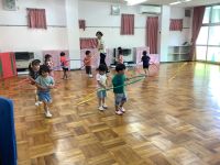 フープをつなげている