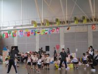 きりん組の大縄