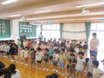 みんなで七夕の歌を歌ったよ