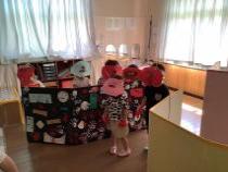 小さいクラスの子もおばけになりました。