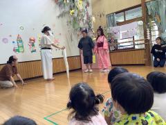 七夕の劇を見ました。