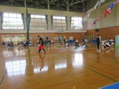 親子でデカパン競争をしているところです。