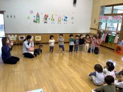 手遊びをしたよ