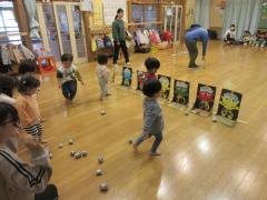 小さい子も鬼を倒しました