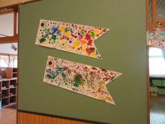 4月5日歳児クラスの作品です