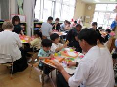 ざりがに組で七夕制作