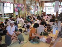 祖父母とふれあい遊び