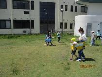 お家の方とバスに乗ってゴー