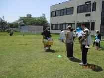 安全運転でお友達にバトンタッチ。