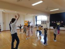 こいのぼりになって踊ったよ。