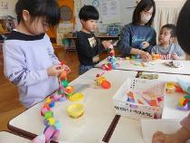 カフェのお店の飾りを制作