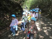 天筒山を散策している