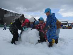 雪だるま作り