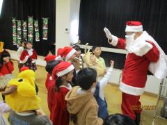 サンタさんの登場