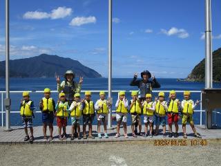 若狭湾で記念撮影