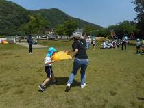 ボール運びリレー