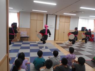 迫力のある演舞