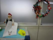 サンタさんからきた手紙