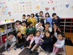 今年のがんばりを絵馬にかきました