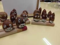 どんぐり工作の作品