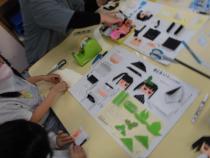 キャラクターの折り紙