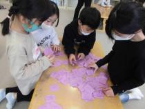 文字探し（紫チーム）