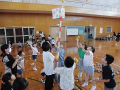 玉入れをしています