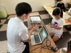 実験をしています