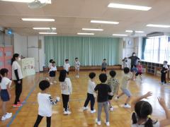 ドッジボールの様子