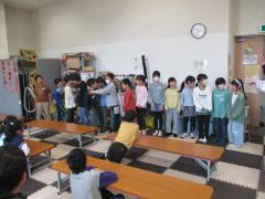 自己紹介をしています