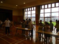 フリーブローを体験しています