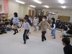 音に合わせてゲーム遊び